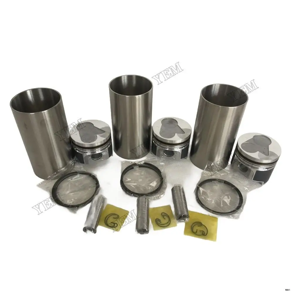 D1105 Engine Cylinder Liner Kit With Piston Rings Liners for Kubota