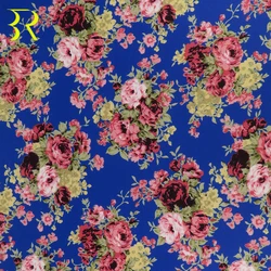 2021 оптовая продажа 95% T 5% SP полиэфирная пряжа с принтом NR Roma ткань для одежды