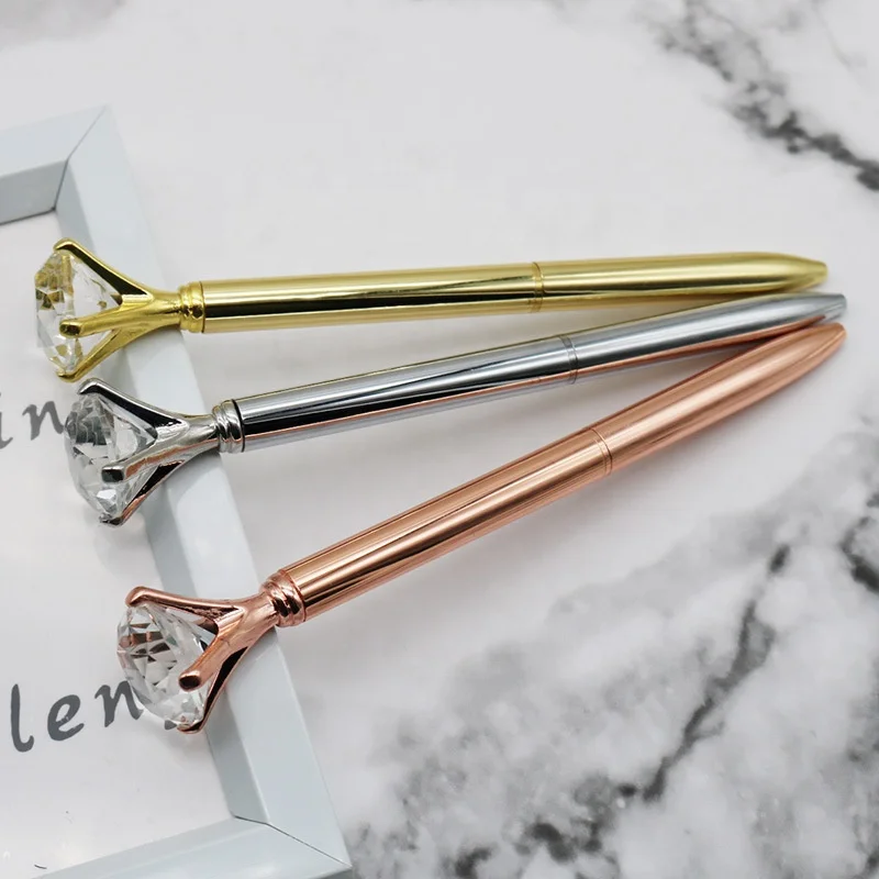 
 Большая шариковая ручка со стразами, разноцветная шариковая ручка со стразами и кристаллами, подарок на свадьбу  