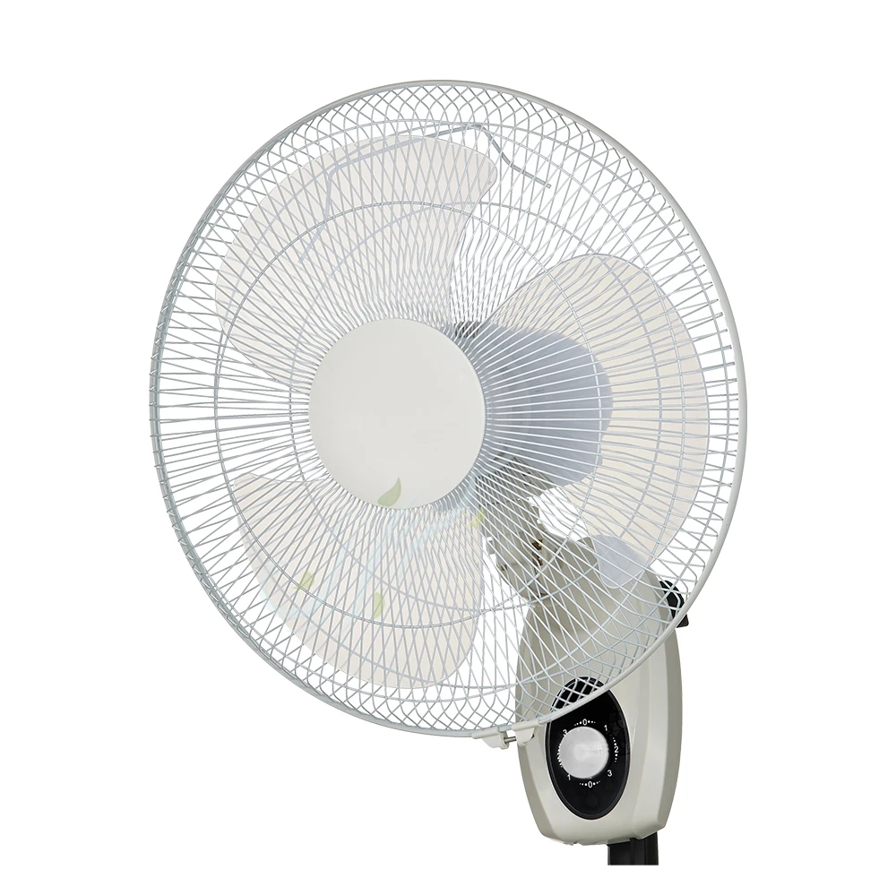 ETL IEC CB Approved Plastic Blade 3 Speed Choosable 16" Wall Mounted Oscillating Fan