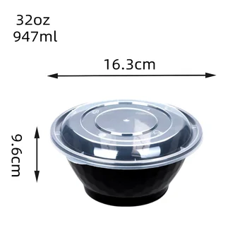 Eco Friendly Biodegradable Factory Direct Biodegradable Disposable Easy to Clean to Go Containers Food Disposable Meal Lunch Box