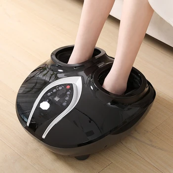 CRIUS-169 Shiatsu Foot SPA Heat Infrared Vibration Air Compression Heating Electric Roller Leg Calf Machine Foot Massager
