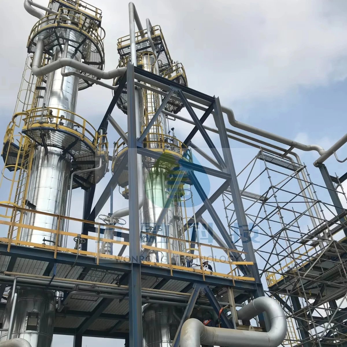 Waste Oil Refinery Distillation Plant Pyrolysis Oil to diesel Distillation Plant