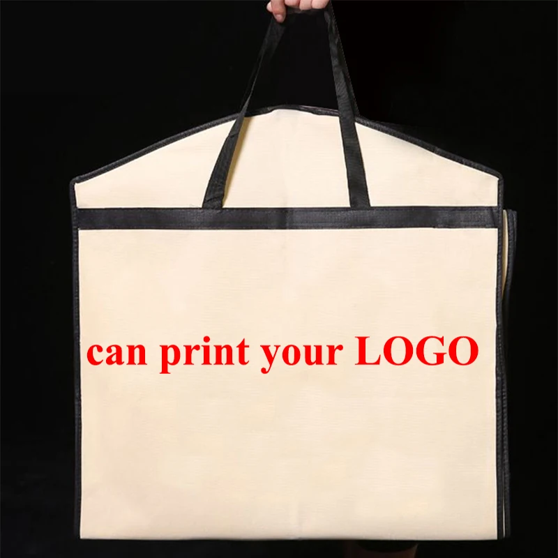 Customized Logo Eco Friendly Clothes Suit Garment Bag For Wedding Dresses