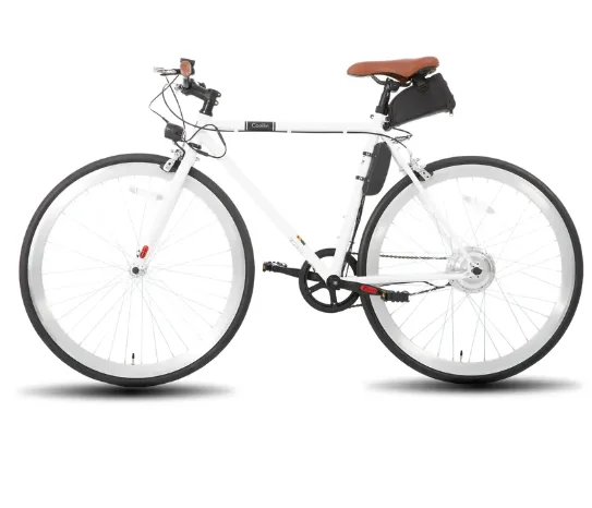HILAND 700C Road Electric Bike for Adults,LED Display, Lightweight E Bicycle, 250W Motor, 36V Removable Battery, 20 MPH