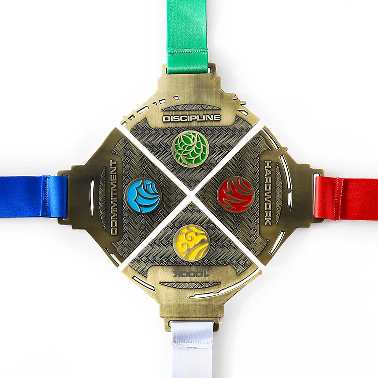 Finisher Medals School Sports Competition Gold Football Medal Custom 3d