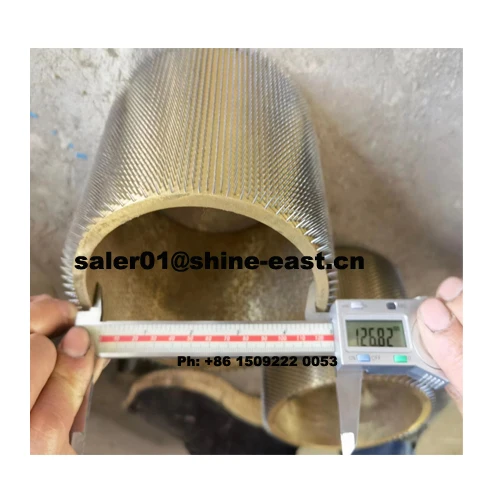 Shine East Heating Perforation Roller Rotary Pinned Punching Roller Cold Perforation Shaft