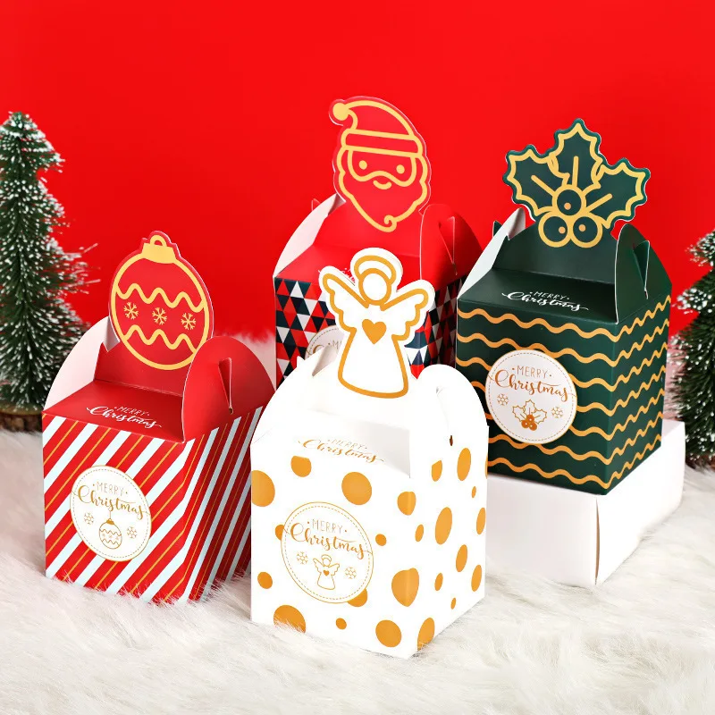 Sensu Christmas Paper Gift Box For Candy & Cookies - Custom Oem