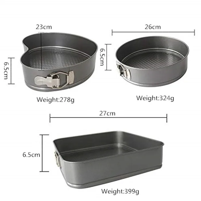 9-Inch Square Spring Form Pan