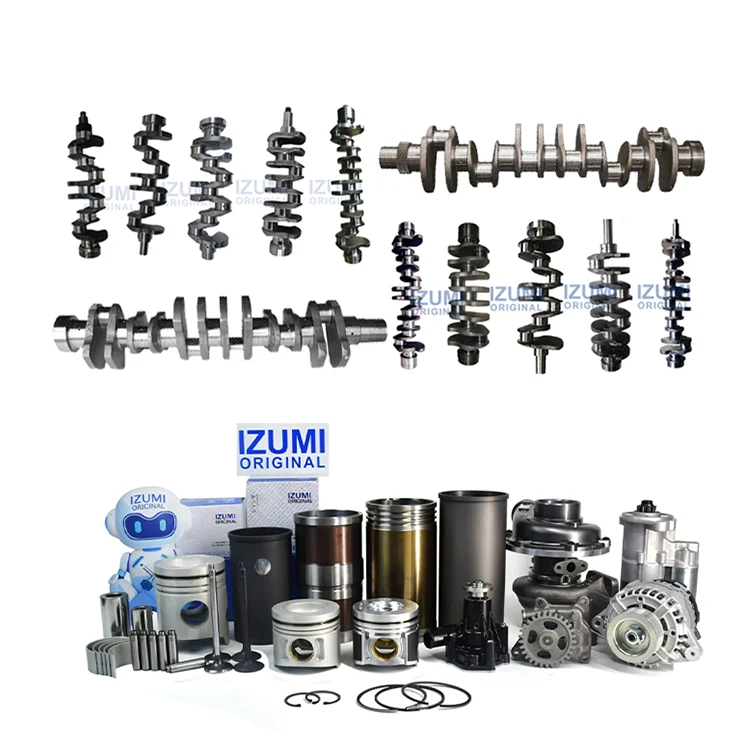 IZUMI ORIGINAL S6R2 Crankshaft High Quality Diesel Engine Parts For Mitsubishi