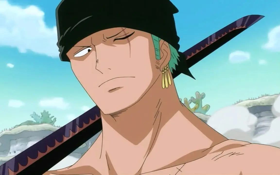 Серьги Roronoa Zoro 