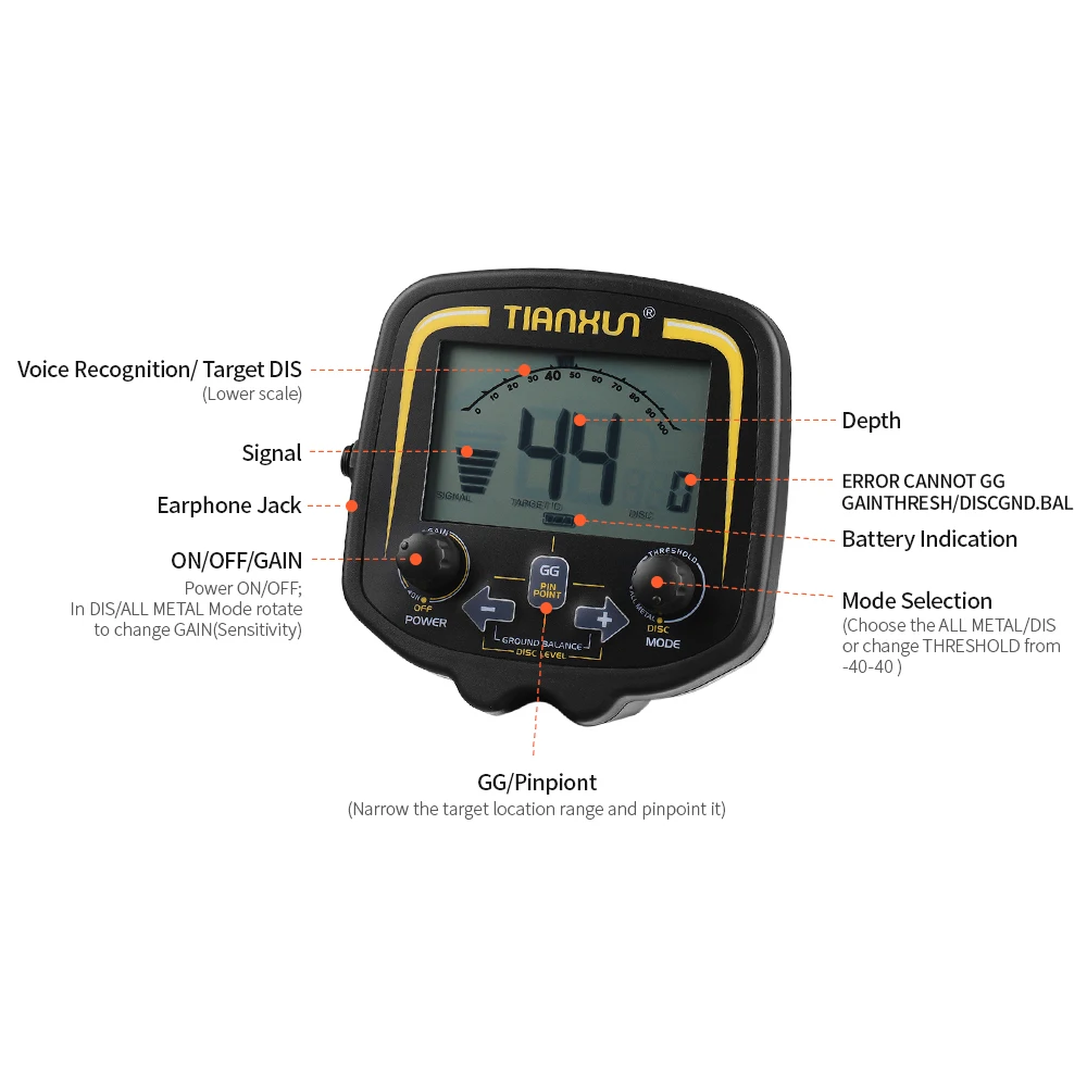 Handheld Oscilloscope Hantek DSO1060 Digital Storage Oscilloscope Scope Meter with multimeter 60MHz 250MS/s 2 Cha