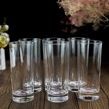 Water Cup Pressed Qianli Glass Tea Unique Glassware Glass Classic Vintage Wholesale China Round Tumbler for Wedding