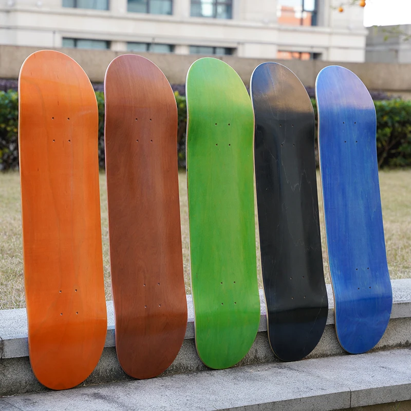 2 Decks Skateboard érable 7 Plis – Vierge – Double Concave – Bricolage