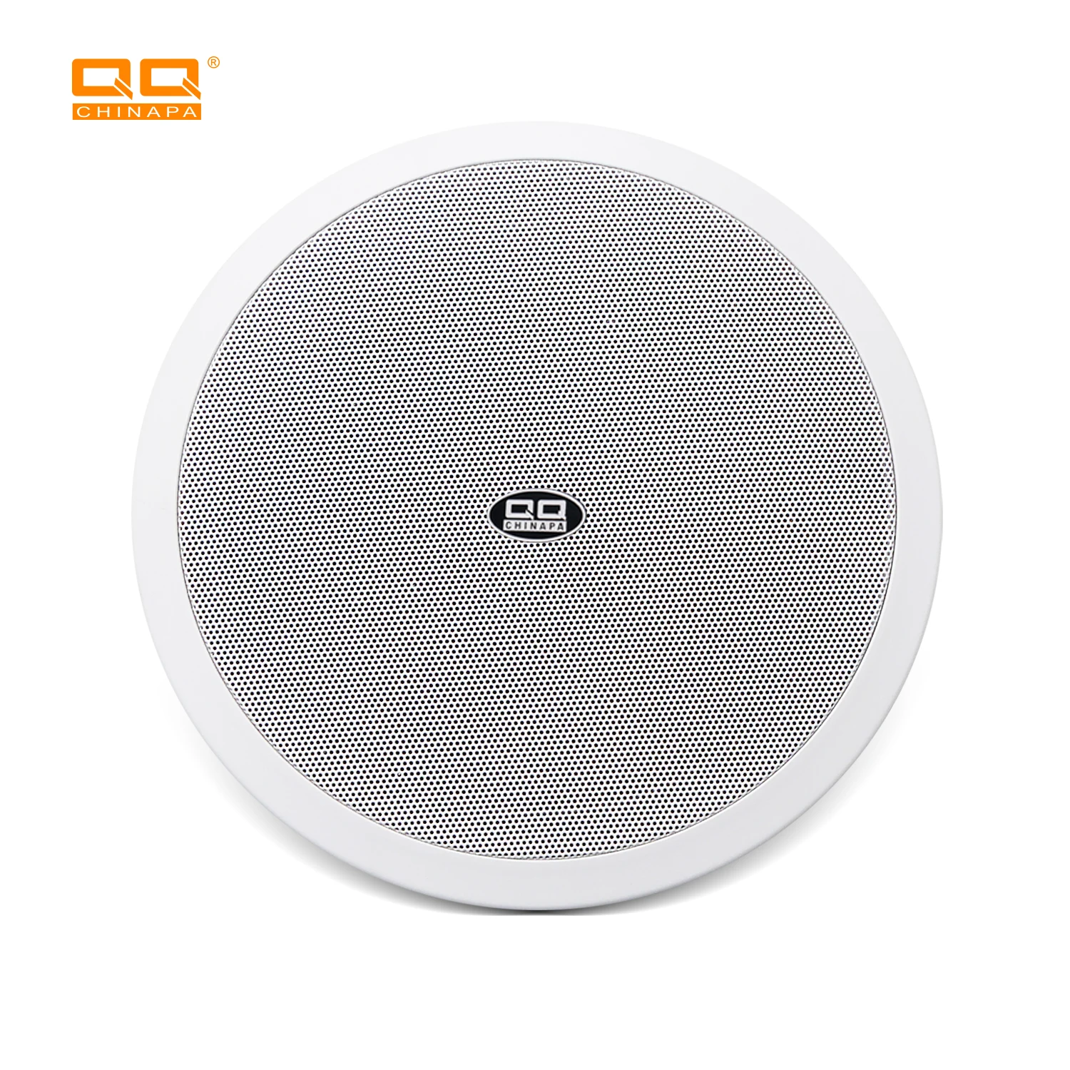 QQCHINAPA Factory Price PA System Inch 100V Good Sound Quality Round  Ceiling Speaker for Office,Shop,Restaurant