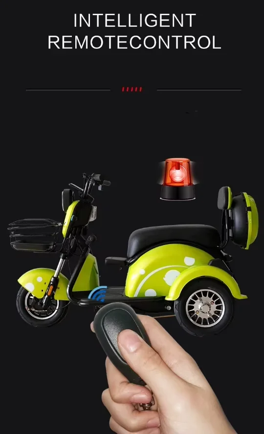 Factory Sales of High-speed Electric Tricycle 1000W Electric Tricycle Electric Motorcycle 2025 New Model