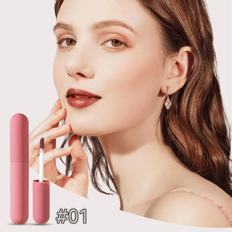 Rebranding Water Based Velvet Lip Tint Private Label High Shine Creamy Moisturizing Lip Gloss Ultra-lightweight Liquid Lipstick