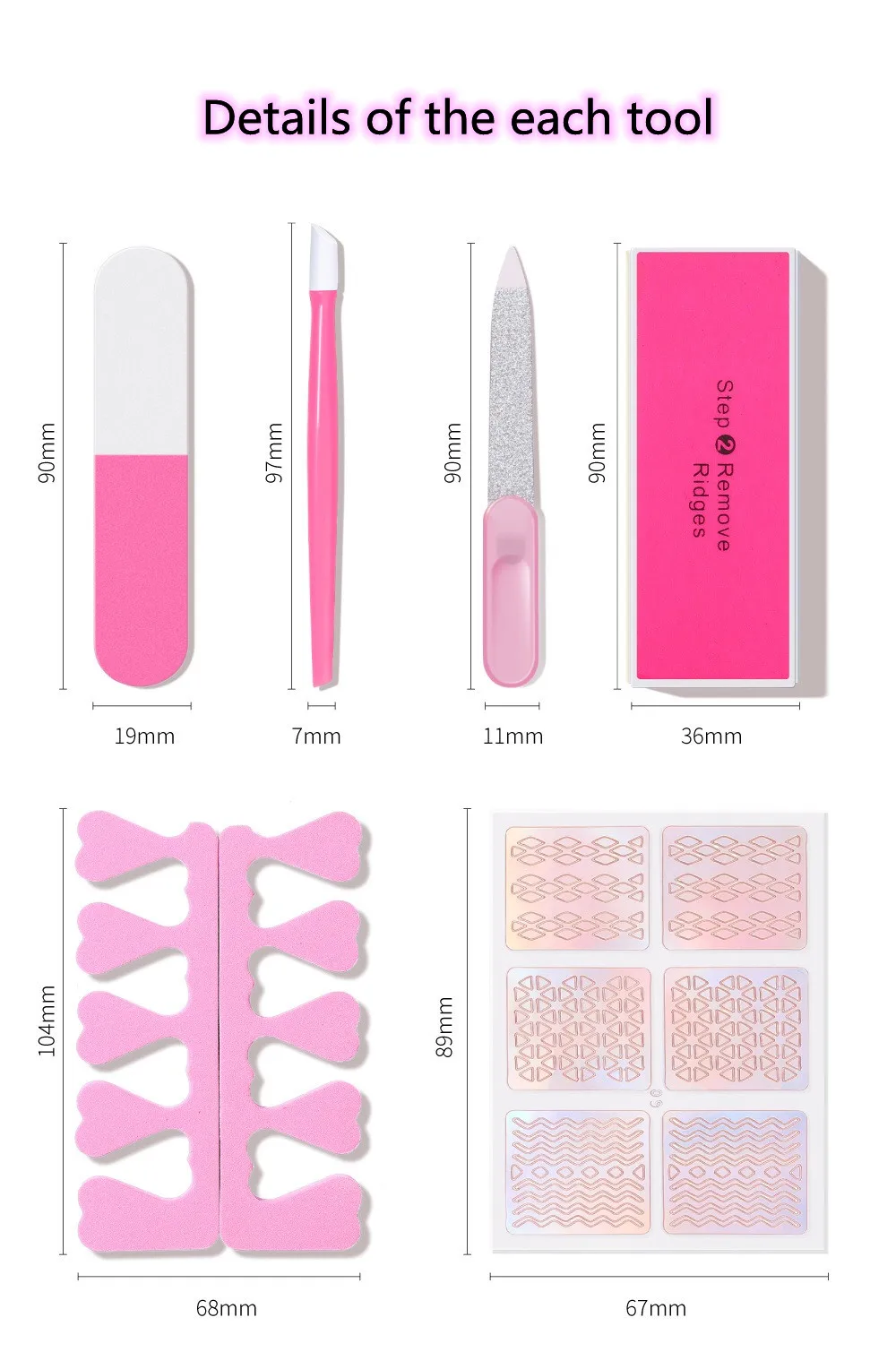 Pedicure & Manicure Tools Kit | Traveling and Home Accessories Kit | 7 in 1  pcs : Amazon.in: Beauty