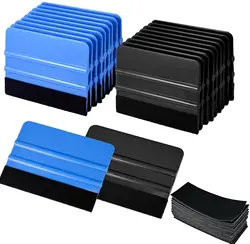 Заводская цена индивидуальные самоклеящиеся войлочные прокладки скребок для окон автомобиля автомобильный оттенков инструмент