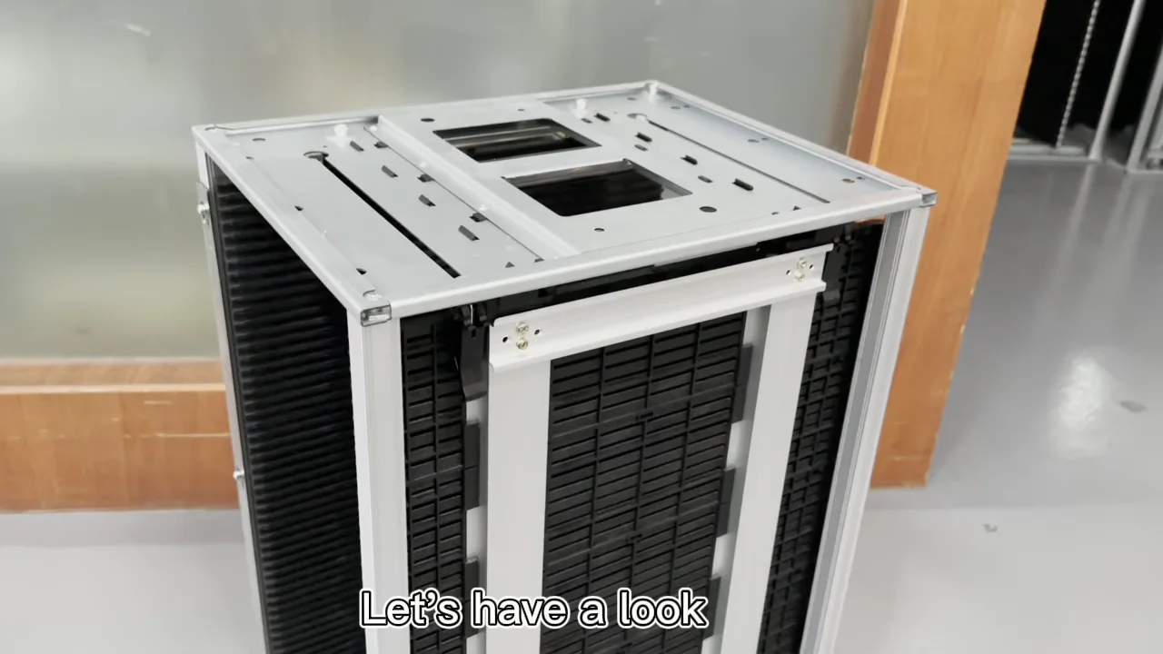 Smt Esd Anti-state Pcb Magazine Rack For Pcb 400x320x563mm - Buy Racks ...