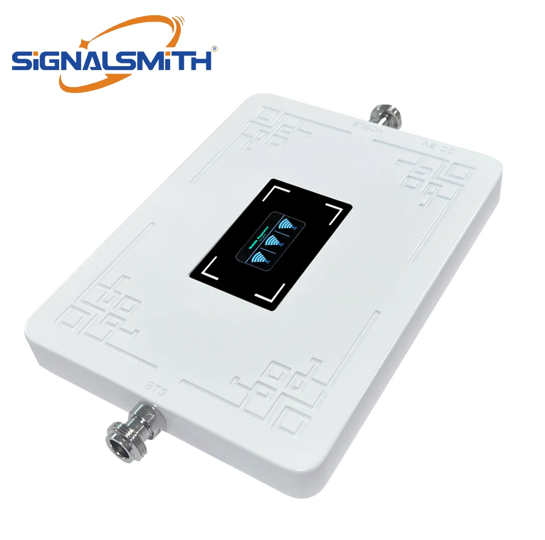 SignalSmith Универсальный трехдиапазонный 900 1800 2100 МГц 2 3 4 г алюминиевый сплав мобильного телефона усилитель сигнала сети/усилитель/ретранслятор
