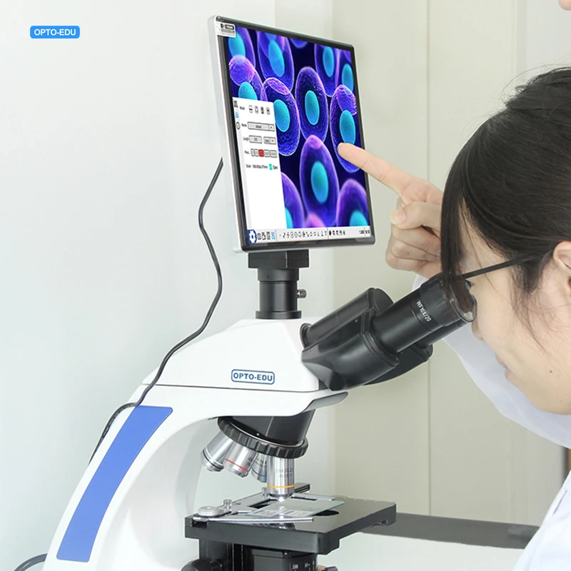 OPTO-EDU A33.1502 LED Light HD Screen 1600X Lcd Digital Usb Microscope