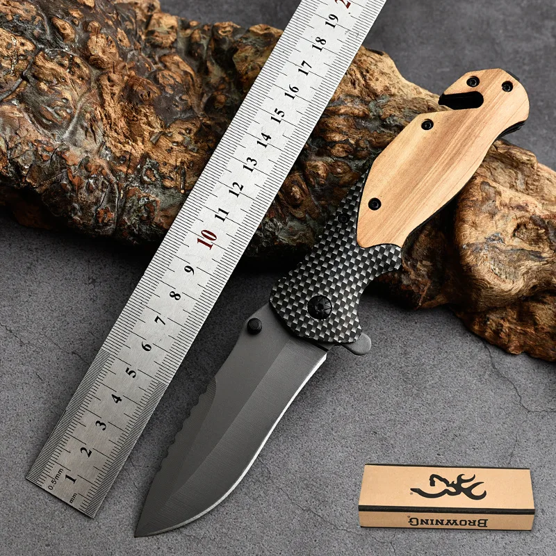 Folding Hunting Knife Cool Folding Knife X50 Steel Wild Use Folding