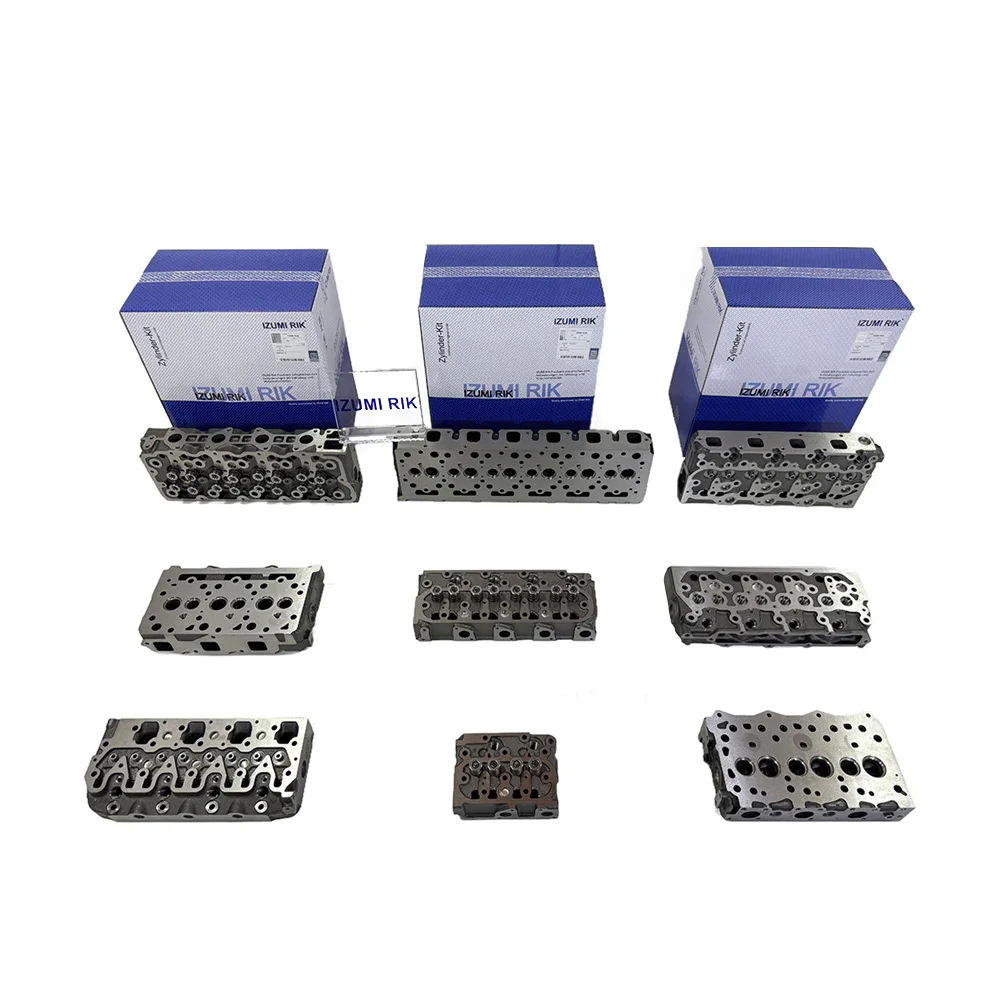 IZUMI RIK 4P, 4Y, 5K, 5L, 11B Cabeçote completo para Toyota Peças para motores diesel
