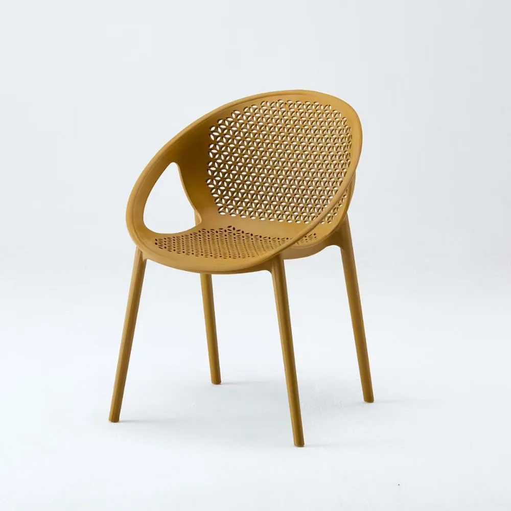 product modern outdoor plastic dining chairs wholesale stackable outdoor cafe patio restaurant garden chair-2