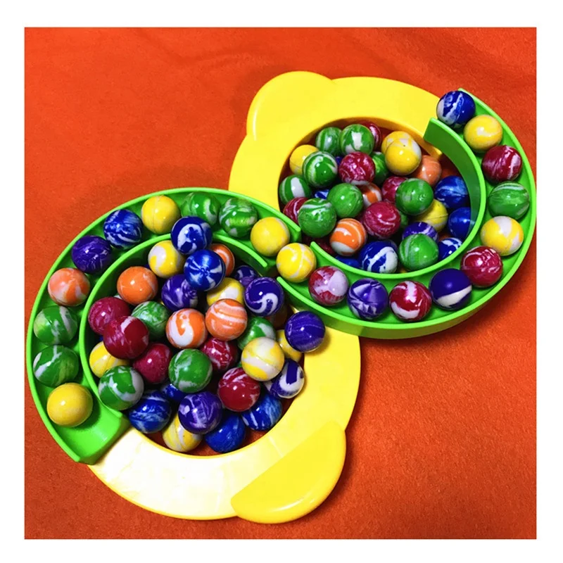 Mixed Stock Mini Bouncy Balls Logo Printing 20mm 27mm 32mm Colorful Plastic Rubber Vending Machine Promotional Toy for Bouncing