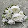 189 fourchette pivoine européenne blanche