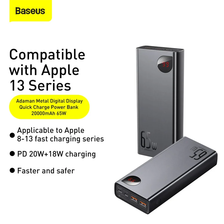 Baseus adaman metal 65w