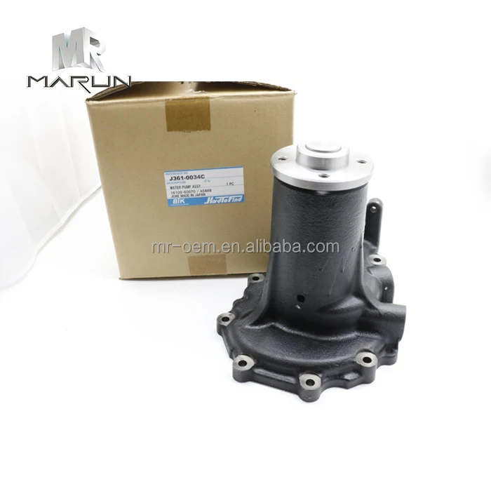 Genuine Original J08E Water Pump 16100E0070 for SK330-8 Diesel Engine Construction Machinery Parts for Excavator