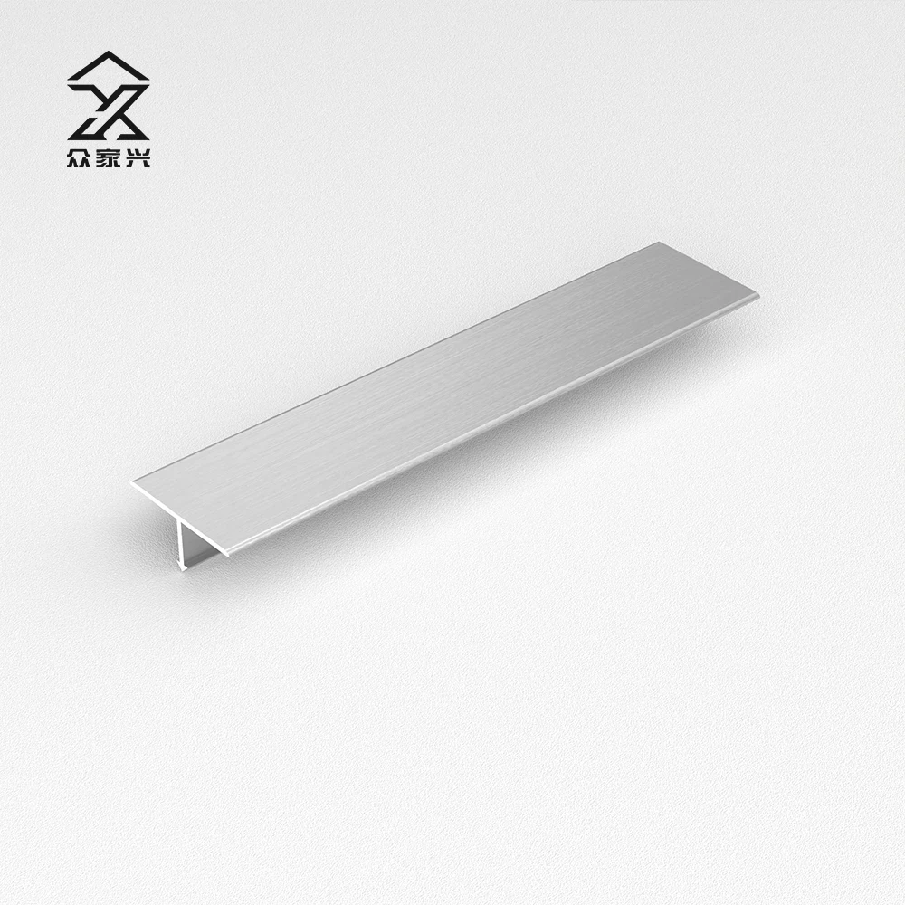 High Quality Solid Metal Transition Strip Wall Aluminium Ceramic Wall Tile Trim Strip details