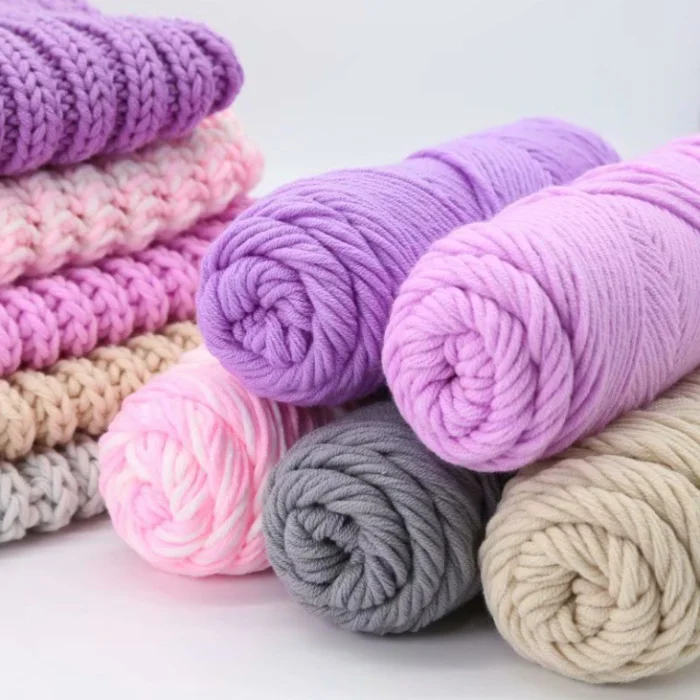 Factory Direct Crochet Acrylic Yarn Hand Knitting