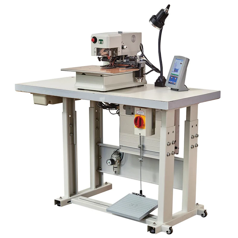 Industrial Electric 6200D Computerized Buttonhole Sewing Machine Automatic for Clothing Jack Fairly Used Sleeve Cuff