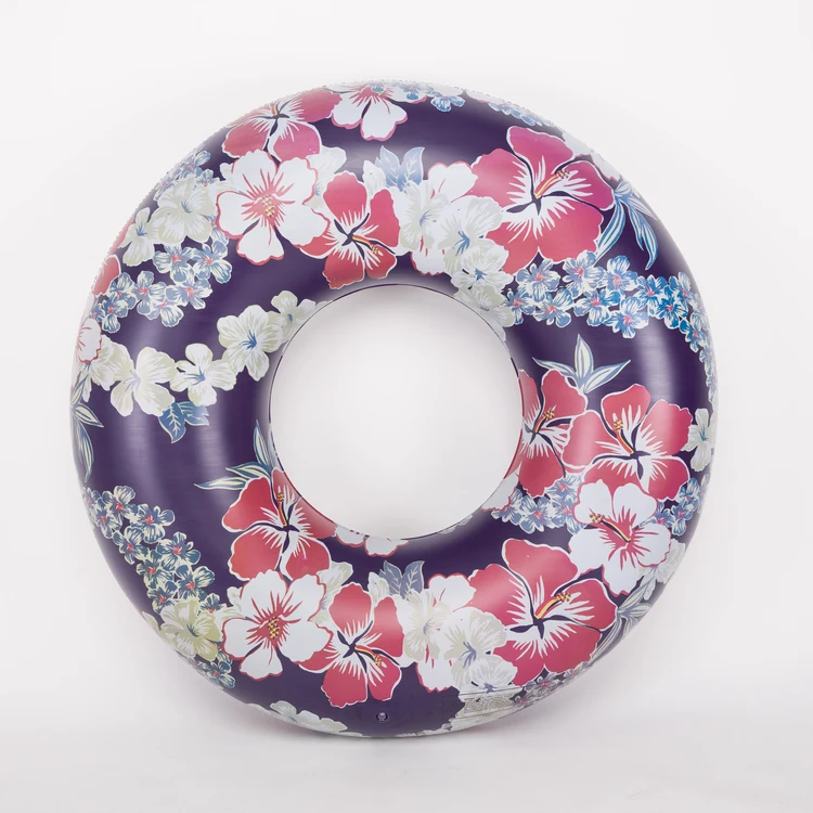 Индивидуальные летние плавательные кольца из ПВХ для бассейна, плавательные кольца с цветами, надувная трубка, кольцо для бассейна для взрослых, детей, плавающий бассейн