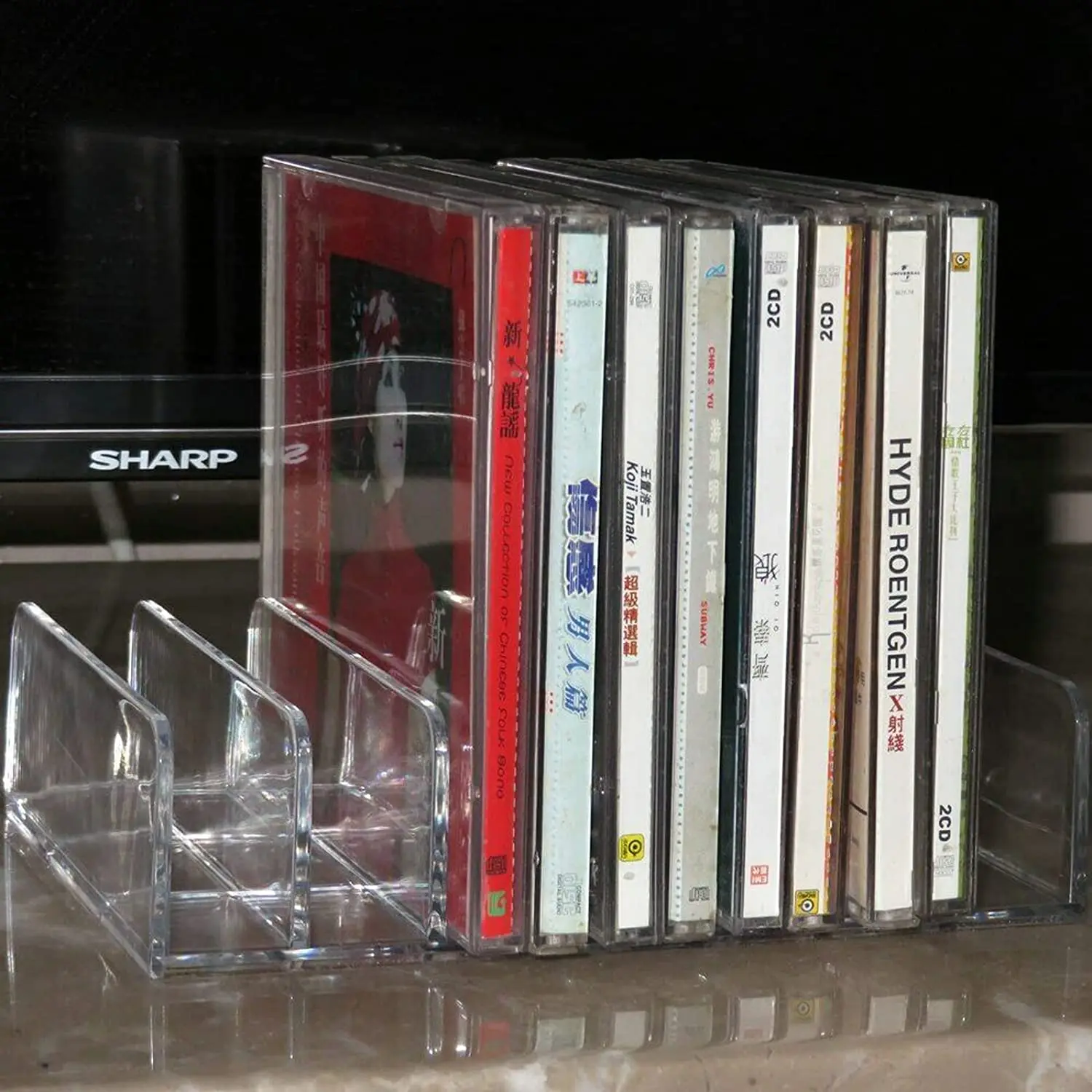 Amazon｜cd ラック ストレージ ファッションシンプルなデザイン