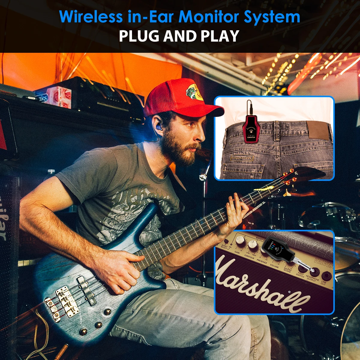 Multiple Receivers In-Ear Monitor Wireless System.jpg