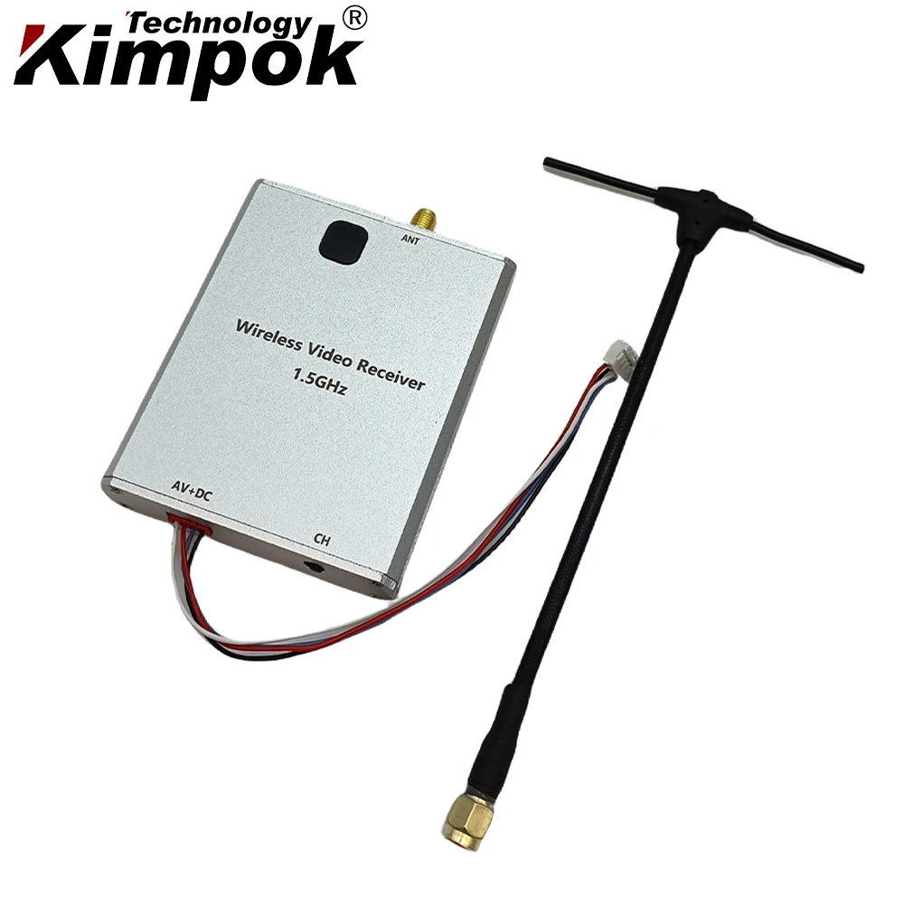 5W 1460-1600M Wireless Analog Video Transmitter and Receiver