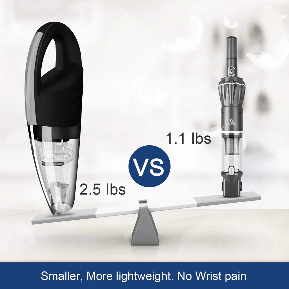 2026 Trending Products Mini Handheld Car Vacuum Cleaner USB/Electric Adapter Dry Function Hot Selling Rechargeable Product manufacture