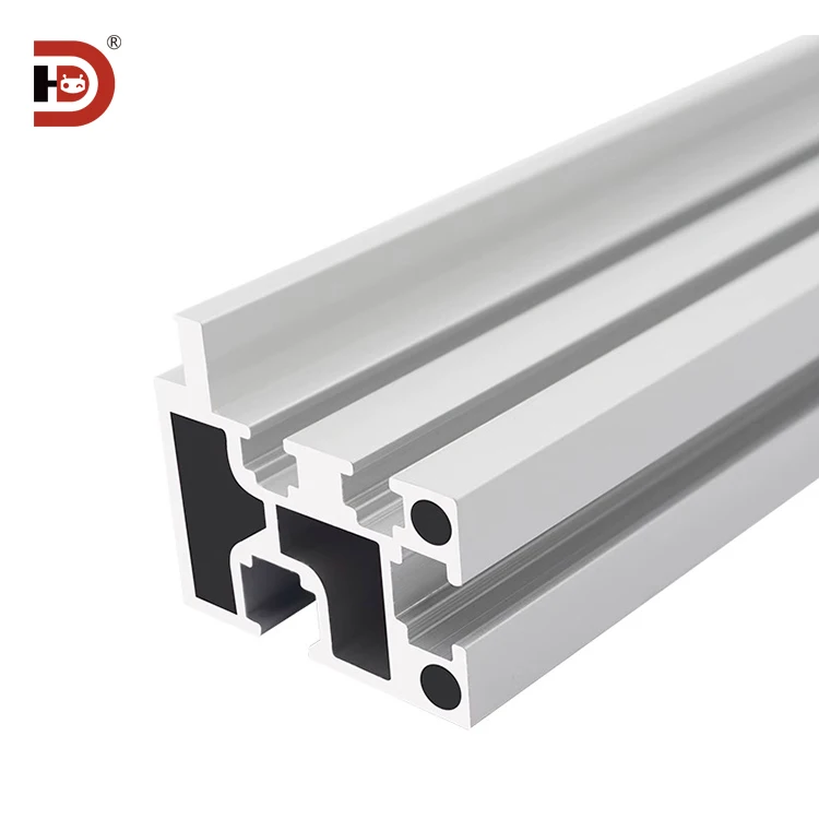product smt standard conveyor belt aluminum profile 2436 connection table guide rail flat belt guide rail aluminum-6