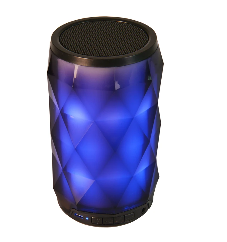 高品质立体声彩虹彩色照明便携式蓝牙音箱 - buy speaker,bluetooth