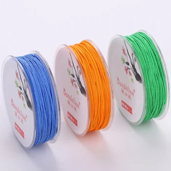 Dandelion C1 0.5&0.9mm 001#~060# Color Jewelry Cord Nylon Cord Jewelry Accessories Bracelet and Necklace Material 120 Colors
