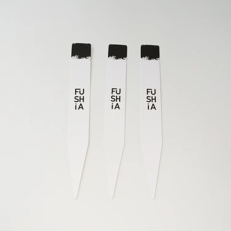 
 Изысканный тестер духов, толстые белые бумажные карты, ароматизирующие полоски, пользовательский с тисненым логотипом  