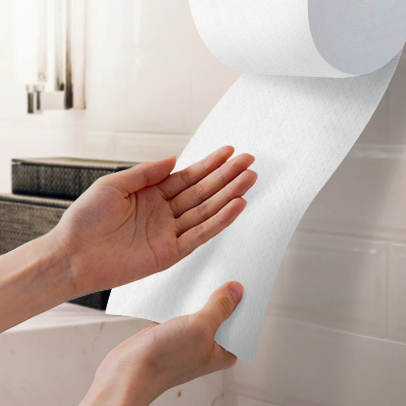 Biodegradable Soft Toilet Paper Tissue Flushable Tolit Paper Hot Sale
