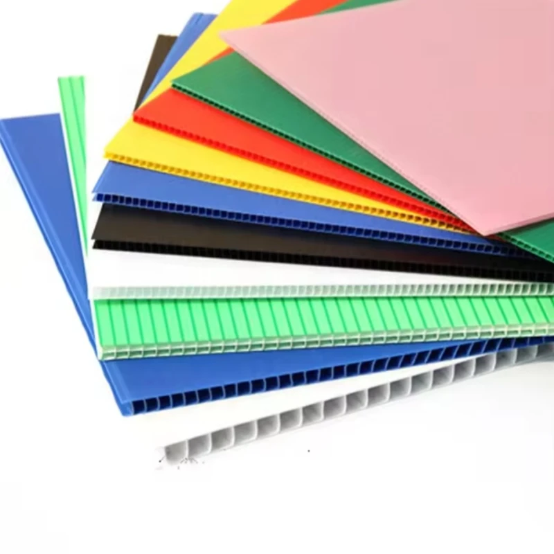 Colorful Polypropylene Pp Corrugated Board Sheet Pp Plastic Sheet Pp Hollow Plate 2mm Coroplast Sheets