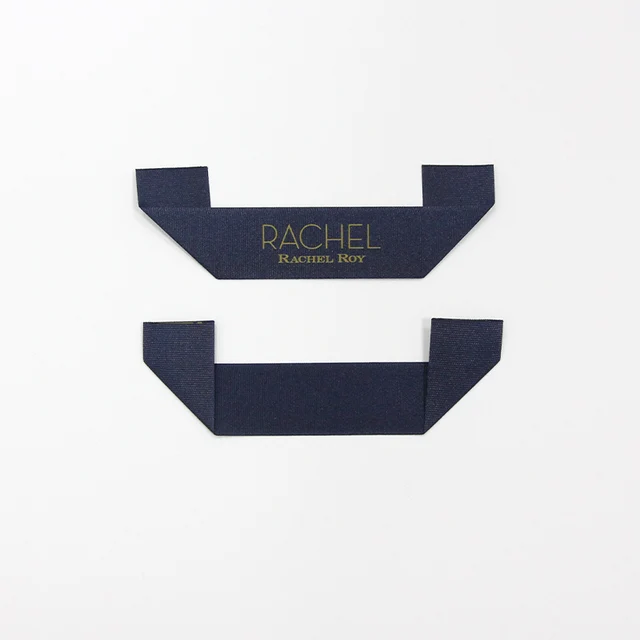 Brand Logo Clothes Garment Fabric Labels High Density Clothing Satin Printing Tag Woven Labels