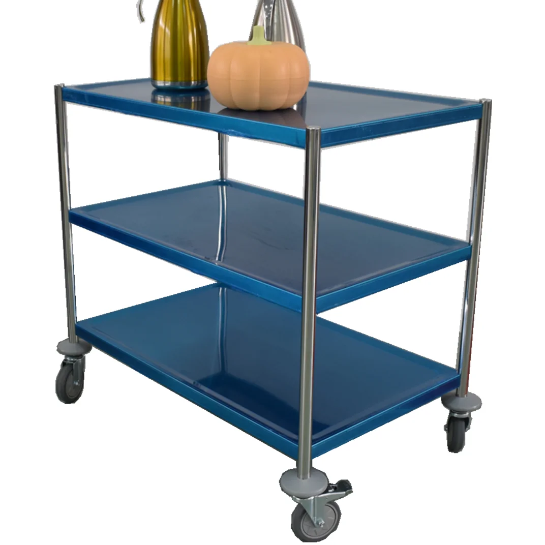 Lavex Hotel / Housekeeping Cart - Small Three Shelf