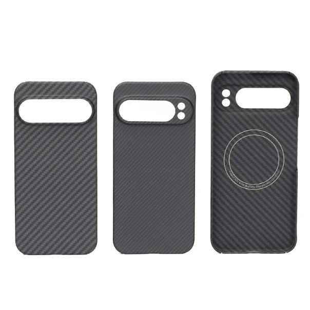 product kevlar carbon fiber aramid magnetic cover for google pixel9 9a 9pro xl anti fingerprint shockproof protective mobile phone case-7